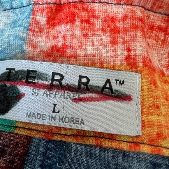 Terra-Sj Apparel Cotton Lagenlook Shirt with Convertible Collar - Picture 10 of 12